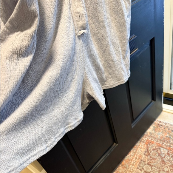 Henson Light Blue Button-Down Jumpsuit - Picture 6 of 9